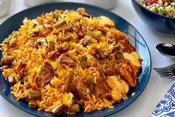 بیا بهت یاد بدم لوبیا پلو دودی درست کنی | طرز تهیه لوبیا پلو دودی +ویدیو 