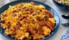 طرز تهیه لوبیا پلو با قلقلی مرغ | بیا تا راز یه لوبیا پلو خوشمزه رو بهت بگم! +ویدئو