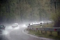 ترافیک  "پرحجم" در جاده‌ های استان مازندران