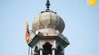 آتش زدن یک مسجد توسط هندوها 
