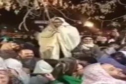 قاشق‌زنی و چهارشنبه‌سوری در شیراز+ویدئو