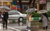 تهران بارانی می شود 