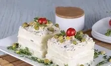 طرز تهیه کیک مرغ مجلسی سریع و خوشمزه | اگه به دنبال شام فوری دست بکار شو