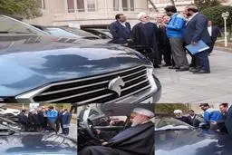 معرفی دو‌ محصول جدید ایران خودرو در حاشیه جلسه هیئت وزیران