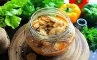 طرز تهیه خوراک مرغ در ظرف شیشه‌ای