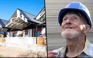 پیرمرد  بی خانمان نخستین ساکن خانه 3D شد