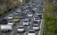 ترافیک سنگین در مسیرهای بزرگراهی پایتخت