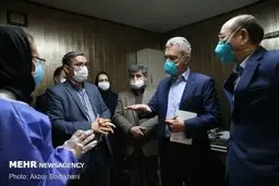 بازدید نمایندگان سازمان جهانی بهداشت از بیمارستان مسیح دانشوری