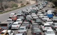 ترافیک شدید در جاده‌های منتهی به شمال 