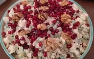 طرز تهیه سالاد انار و گل کلم | به جرات می‌گم خوشمزه‌ترین سالاد فصلی می‌شه که خوردی! +ویدئو