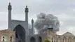 خسارت به مسجد جامع عباسی و عمارت عالی‌قاپو در بمباران اصفهان