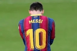 خداحافظی با  اسطوره تیم‌ بارسلونا +عکس