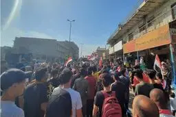 عراق شاهد حضور گسترده افراد در اعتراضات بود