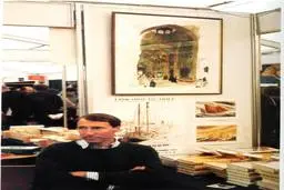 وداع با آلن بایاش هنرمند فرانسوی که آسمان ایران را رنگ زد | آلن بایاش، نقاشِ عاشقِ ایران، درگذشت