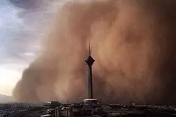 آسیب های طوفان امروز از تهران تا  ورامین | تصویر +ویدئو