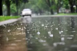  بارش‌های پراکنده در مناطق شمالی و مرکزی کشور 