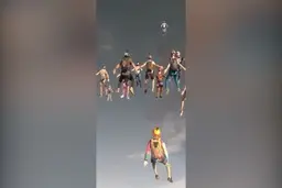 معلق ماندن چند چتر باز بین زمین و آسمان+ویدئو