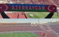 حاملان پرچم جمهوری باکو در بازی تراکتور و سپاهان بازداشت شدند
