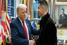 حضور غافلگیرکننده رونالدو در کاخ سفید | استقبال ویژه ترامپ از ستاره پرتغالی