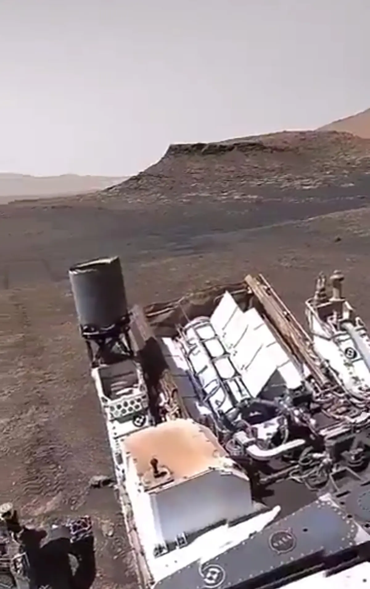 اولین تصاویر از مریخ و میبینیم که عین همین  زمین خودمونه! + ویدئو