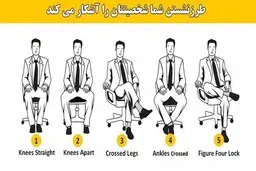تست شخصیت شناسی | از روی مدل نشستن شما روی صندلی! + پاسخ