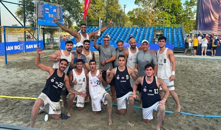 صعود مقتدرانه هندبال ساحلی ایران به مرحله دوم قهرمانی جهان؛ آمریکا هم مغلوب شد