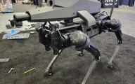 ربات چهارپایی که مجهز به اسلحه هستند!