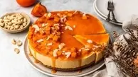 طرز تهیه کیک خرمالو | طعمی دل‌چسب از فصل نارنجی‌ها با یک کیک پاییزی +ویدئو