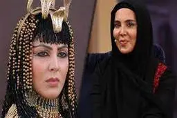  گریم بسیار حرفه ای لیلا بلوکات | دندان های ریخته شده لیلا بلوکات درعکس