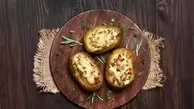 دستور جدید برای عاشقان سیب‌زمینی | سیب‌زمینی شکم‌پر؛ یه غذای خاص با مواد ساده +ویدئو