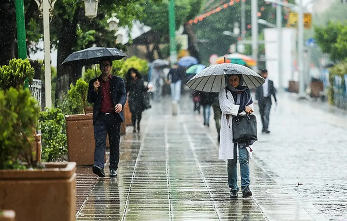 تهران از فردا بارانی میشود
