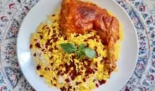 طرز تهیه زرشک پلو  با مرغ مجلسی با فوت و فن | زرشک پلو با مرغ  را مثل تالار ها بپز 