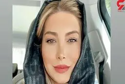 لباس سفید دکمه باز فریبا نادری