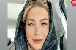 لباس سفید دکمه باز فریبا نادری