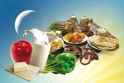 تغذیه مناسب در ماه رمضان 