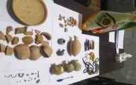 عتیقه های 3 هزار ساله در سقز کشف شد+ عکس| کشف عتیقه‌های 3هزار ساله توسط پلیس کردستان