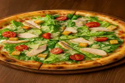 طرز تهیه پیتزا سالاد سزار | یه شام خاص برای وقتی دنبال یه چیز جدیدی +ویدئو