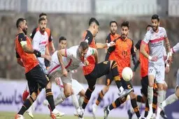 دیدار تیم‌های پرسپولیس و مس رفسنجان پایان یافت+ جزئیات بازی