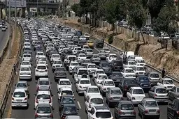 
 آخرین وضعیت محورهای شمالی | ترافیک سنگین در محور کرج_چالوس
