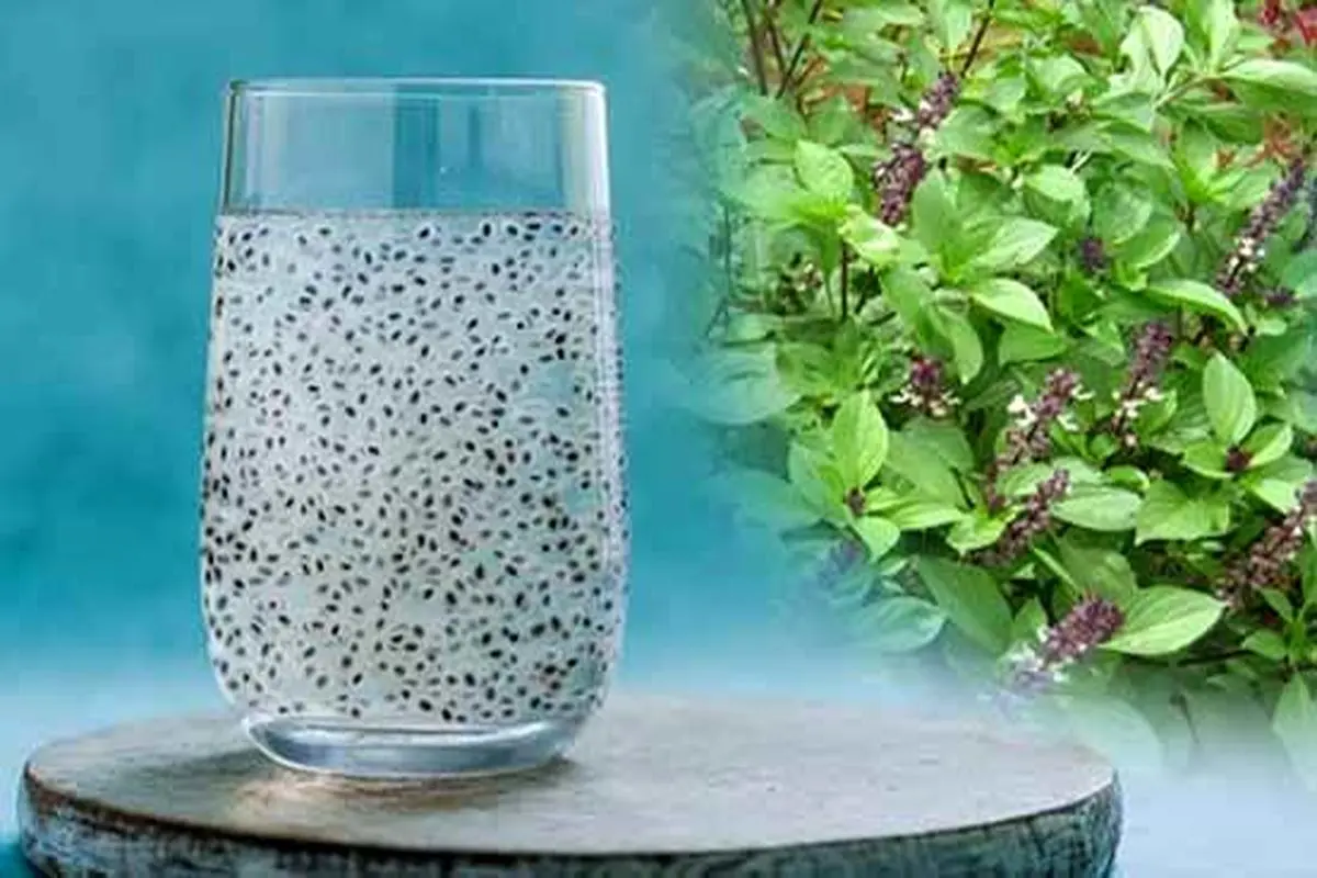 ترفند نوشیدنی خنک تابستان | راز ته‌نشین نشدن تخم شربتی +ویدئو