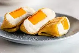 پنکیک هنگ کنگی با انبه و خامه | طرز تهیه پنکیک انبه +ویدئو