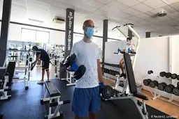 هزار یورو جریمه برای نزدن ماسک