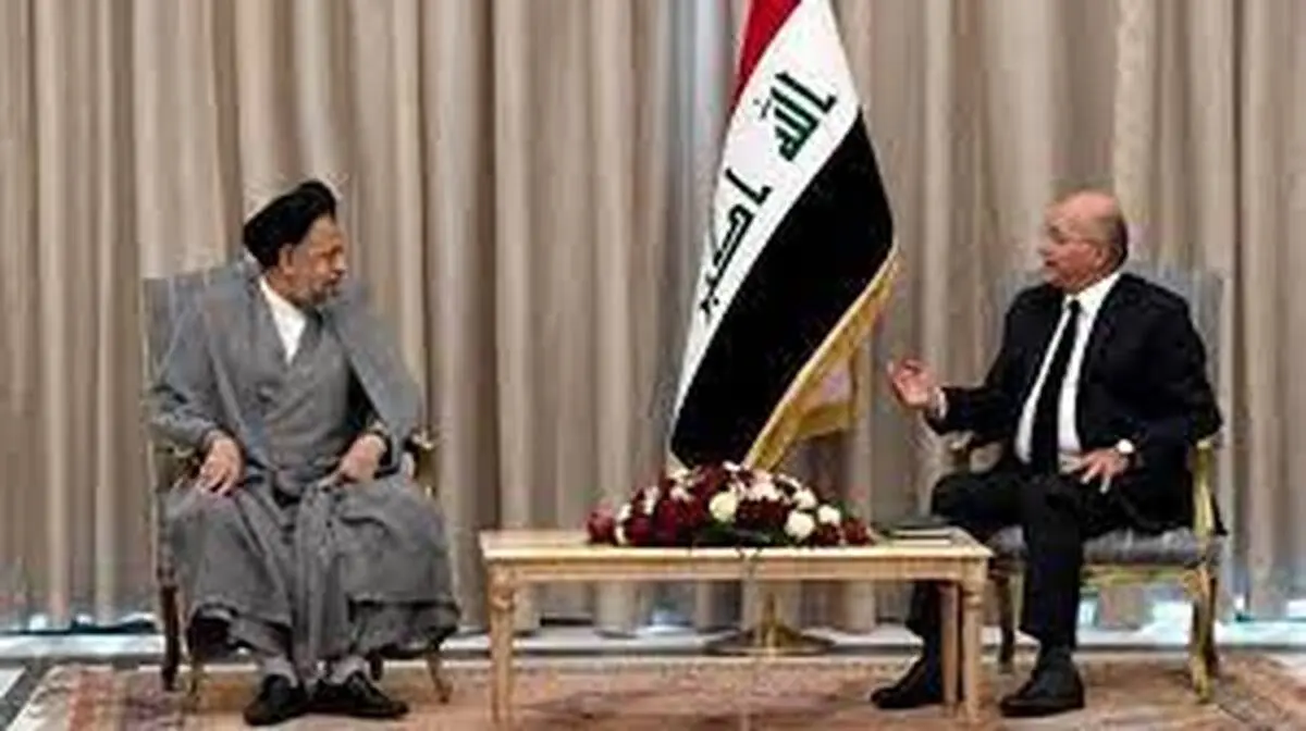 
 دیدار وزیر اطلاعات ایران با رئیس‌جمهور عراق +جزئیات

