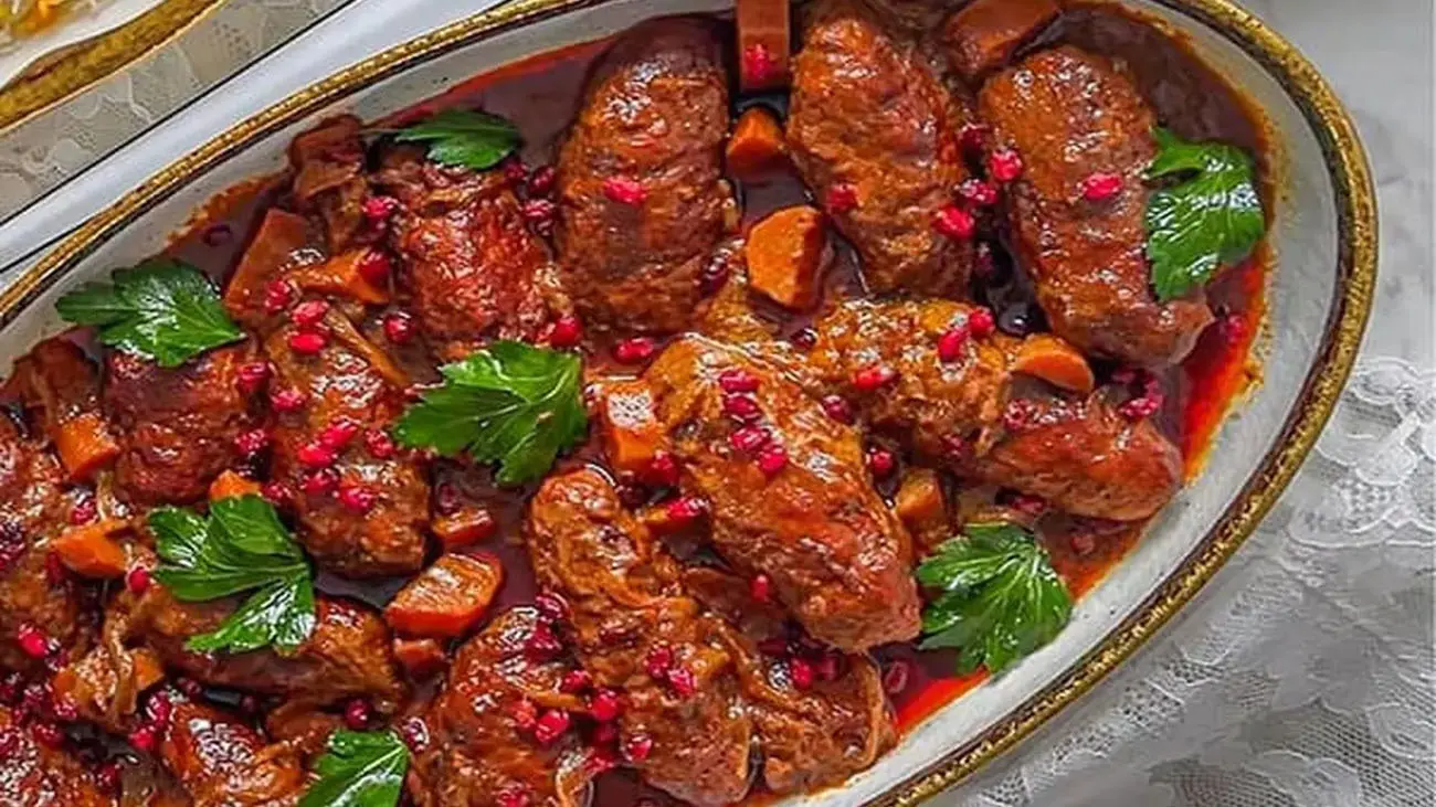 طرز تهیه کوفته سماق | یه کوفته با طعم ترش متفاوت! +ویدئو