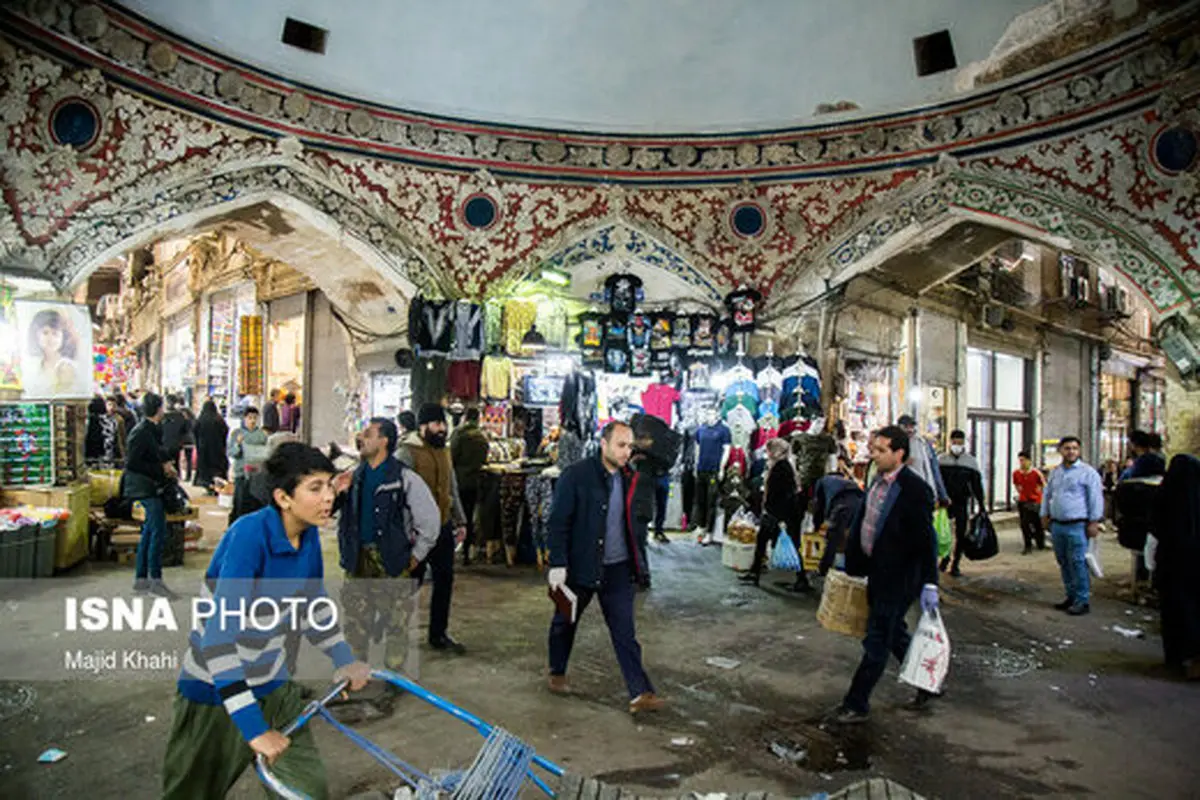 وضعیت بازار تهران در روزهای کرونایی آخر سال