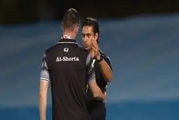 فرهاد مجیدی کارت زرد گرفت | او در بازی با الدحیل محروم شد