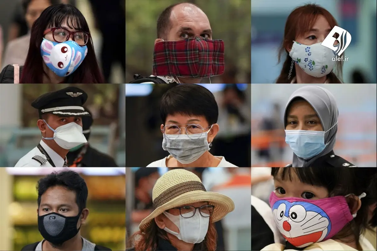 ماسک‌های جالب و غیرعادی مردم برای مقابله با کرونا 