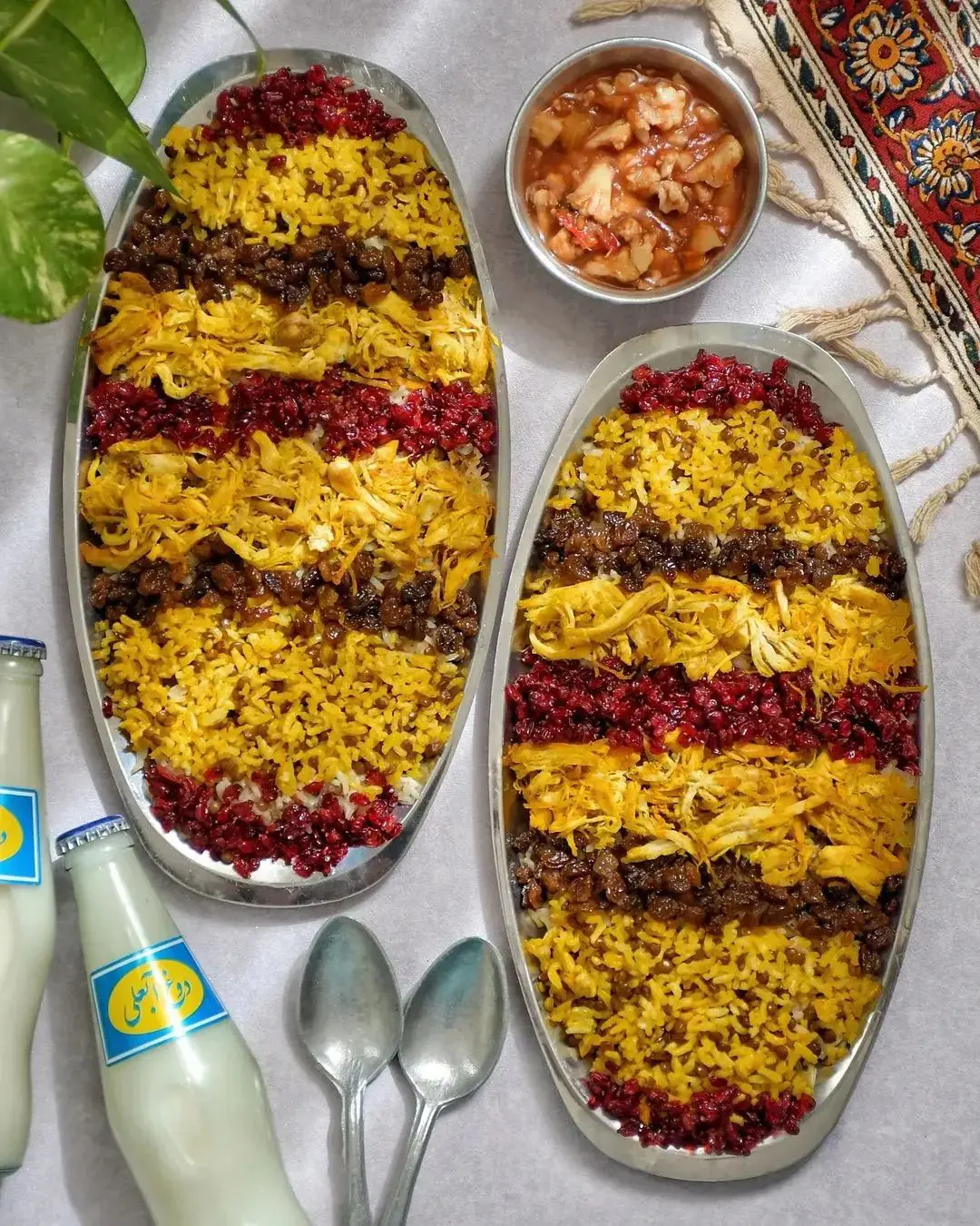 طرز تهیه عدس پلو سه سوت برای شاپ با رمز و رازش 