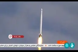 اولین تصاویر از لحظه پرتاب ماهواره نور ۲ که با موفقیت در مدار قرار گرفت+ویدئو