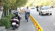 تردد دوچرخه در معابر شلوغ ممنوع است | مرگ ۱۴۱ عابرپیاده تهرانی در تصادفات امسال